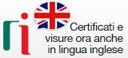 Certificati e Visure in inglese