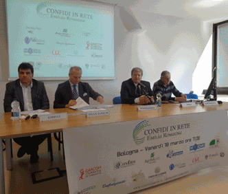 Presentazione dell'accordo promosso da "Confidi in Rete Emilia Romagna"