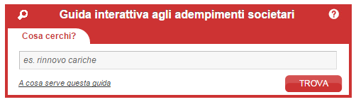 Guida interattiva agli adempimenti societari