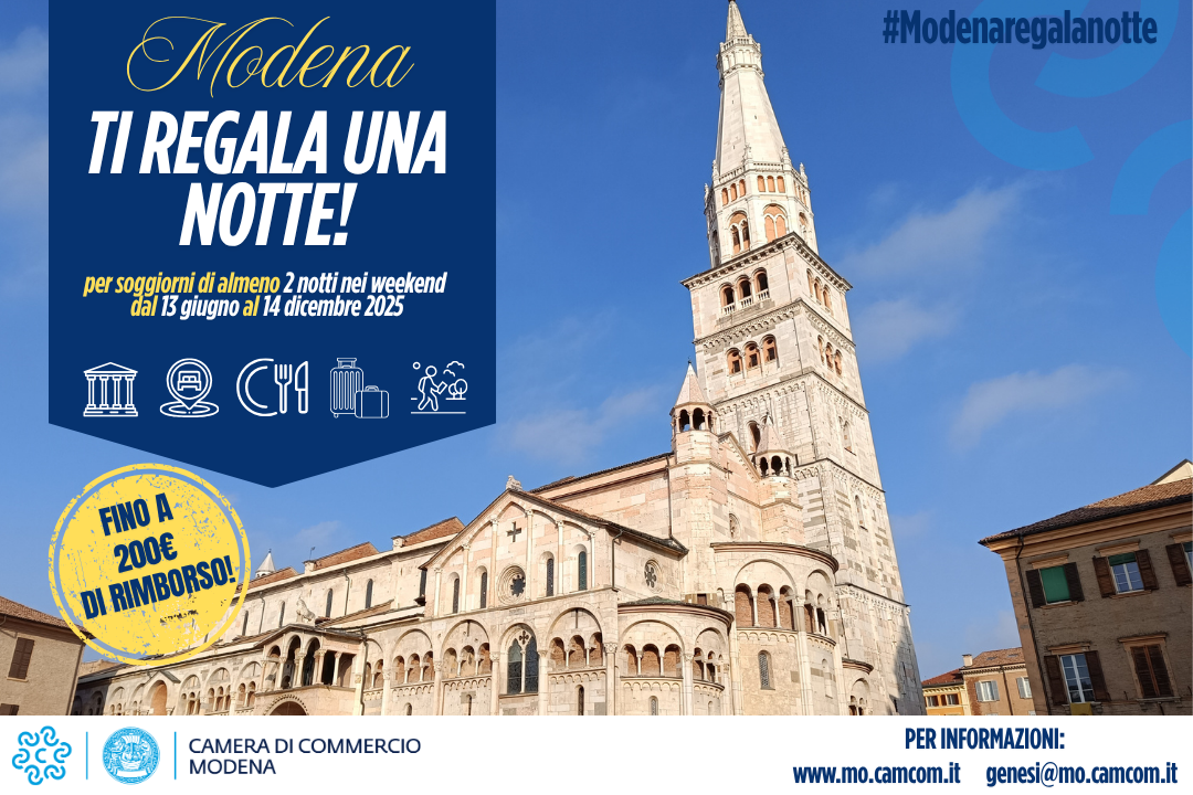 Modena ti regala una notte