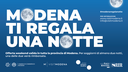 Modena ti regala una notte