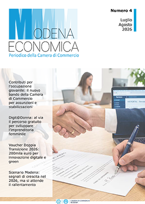 Modena Economica - n. 4 Luglio / Agosto 2026 Modena Economica - n. 4 Luglio / Agosto 2026