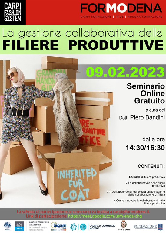 La gestione collaborativa delle filiere produttive