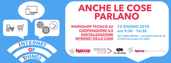 "Anche le cose parlano – cooperazione 4.0, digitalizzazione, internet delle cose"