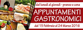 "Appuntamenti gastronomici": tra buona cucina e promozione del territorio