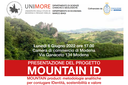Mountain Id, un convegno il 6 giugno 2022 Mountain Id, un convegno il 6 giugno 2022
