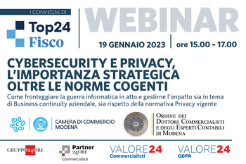 Formazione su cybersecurity e privacy