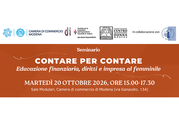 Convegno "Contare per Contare" 20 ottobre ore 15:00