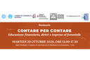 Convegno "Contare per Contare"