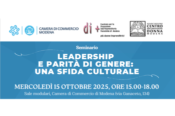 Seminario "Leadership e parità di genere: una sfida culturale"