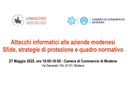Attacchi informatici alle aziende modenesi: sfide, strategie di protezione e quadro normativo