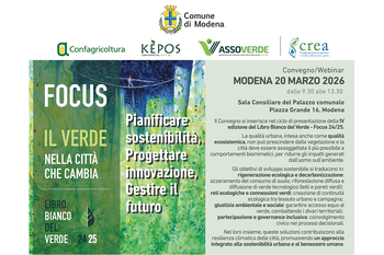 Convegno "Il Verde nella città che cambia"