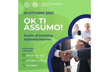 Ok ti assumo! Evento di matching domanda-offerta di lavoro per diplomati