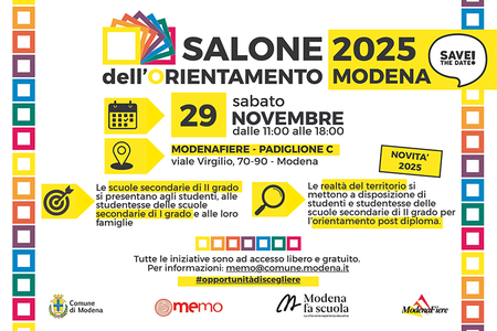 Saloni dell'Orientamento per gli studenti delle Scuole Medie