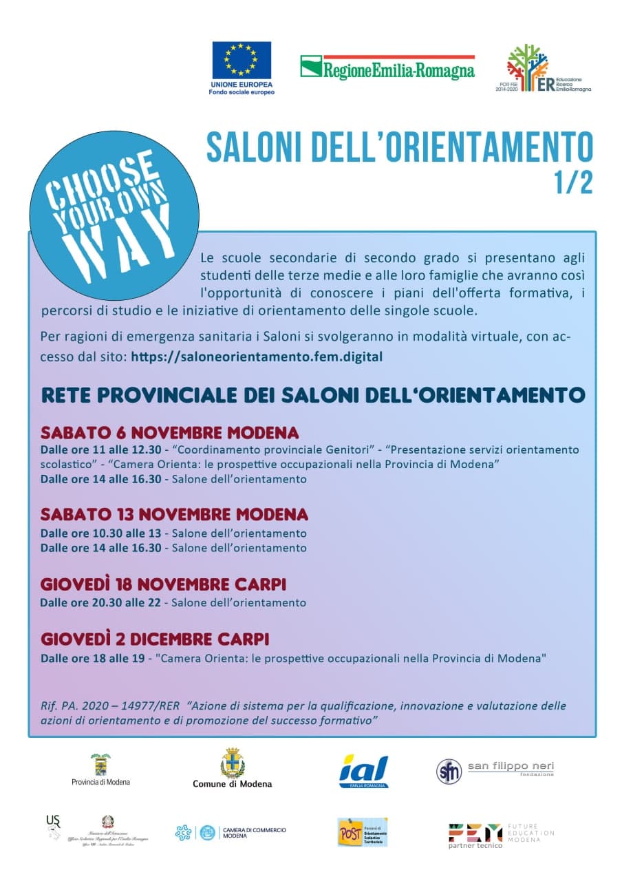 Saloni dell'Orientamento 1/2