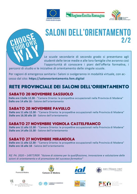 Saloni dell'Orientamento 2/2