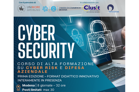 Corso di alta formazione su cyber risk e difesa aziendale
