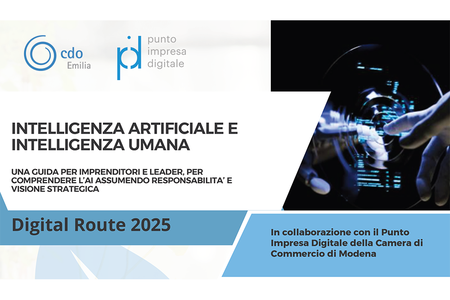 Digital Route 2025: intelligenza artificiale e intelligenza umana