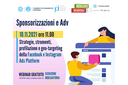 Sponsorizzazioni e ADV: strategie, strumenti, profilazione e geo-targeting della Facebook e Instagram Ads Platform