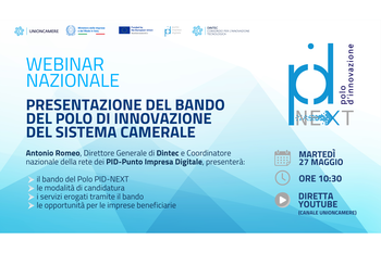 Webinar nazionale di presentazione del Bando PID-Next