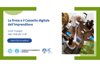 La firma e il Cassetto digitale dell'imprenditore