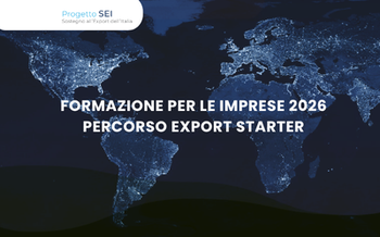 Webinar "Orientarsi e prepararsi ai mercati esteri"