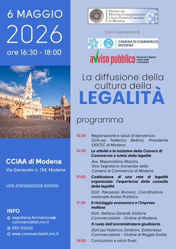 La diffusione della cultura della legalità